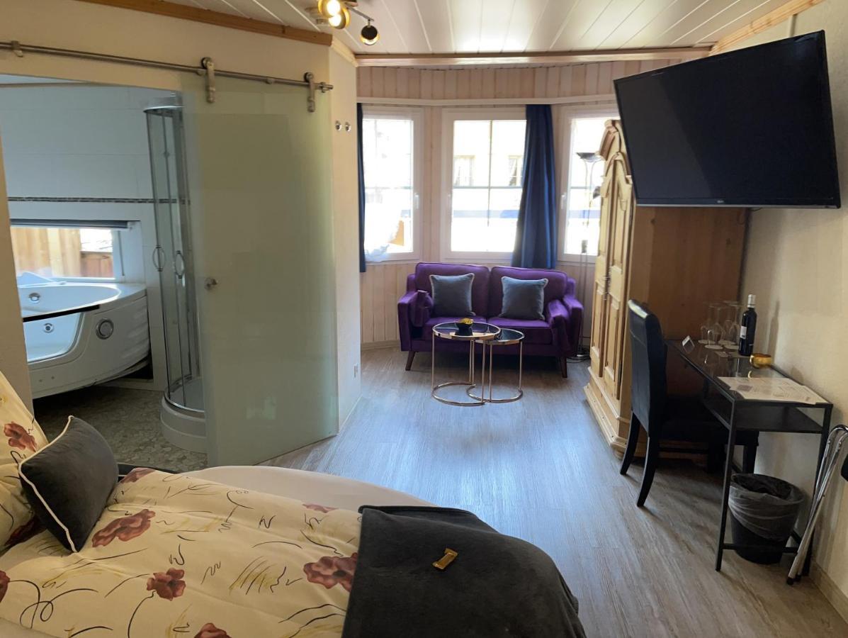 Chalet Hotel Adler Ag Kandersteg Luaran gambar