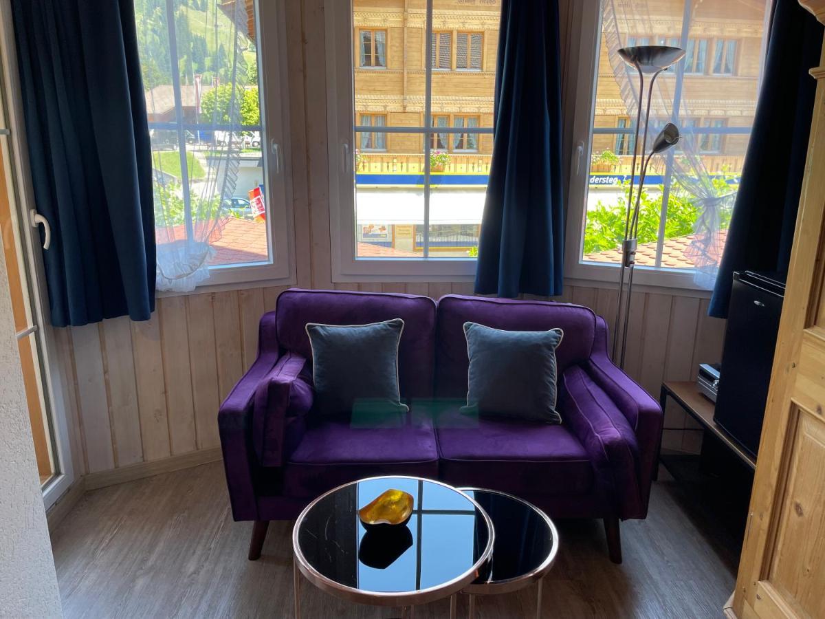 Chalet Hotel Adler Ag Kandersteg Luaran gambar