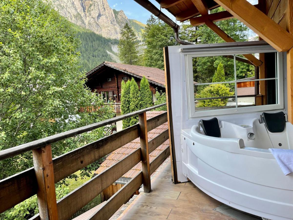 Chalet Hotel Adler Ag Kandersteg Luaran gambar