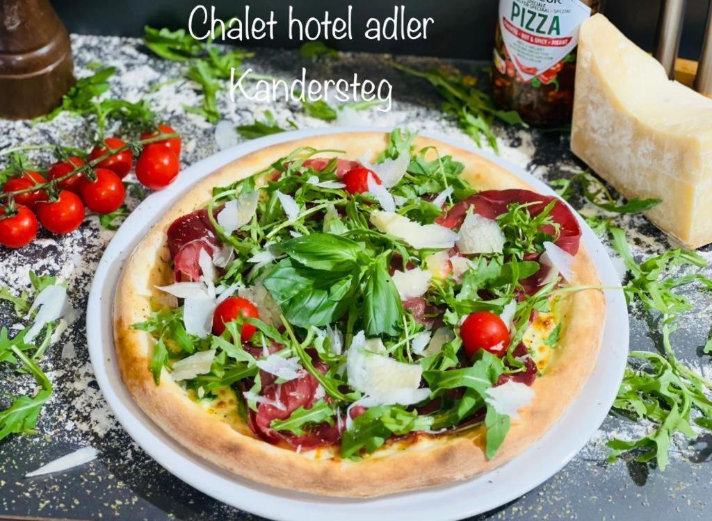 Chalet Hotel Adler Ag Kandersteg Luaran gambar