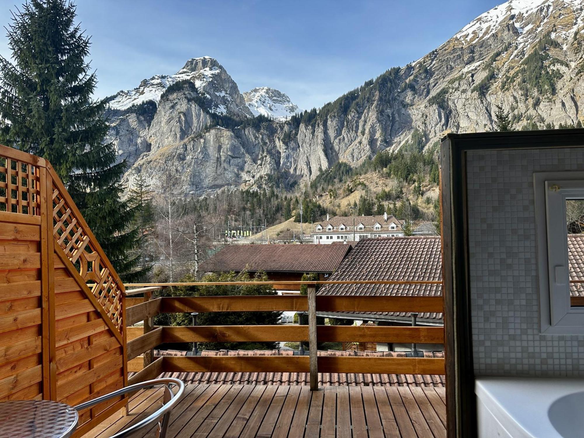 Chalet Hotel Adler Ag Kandersteg Luaran gambar