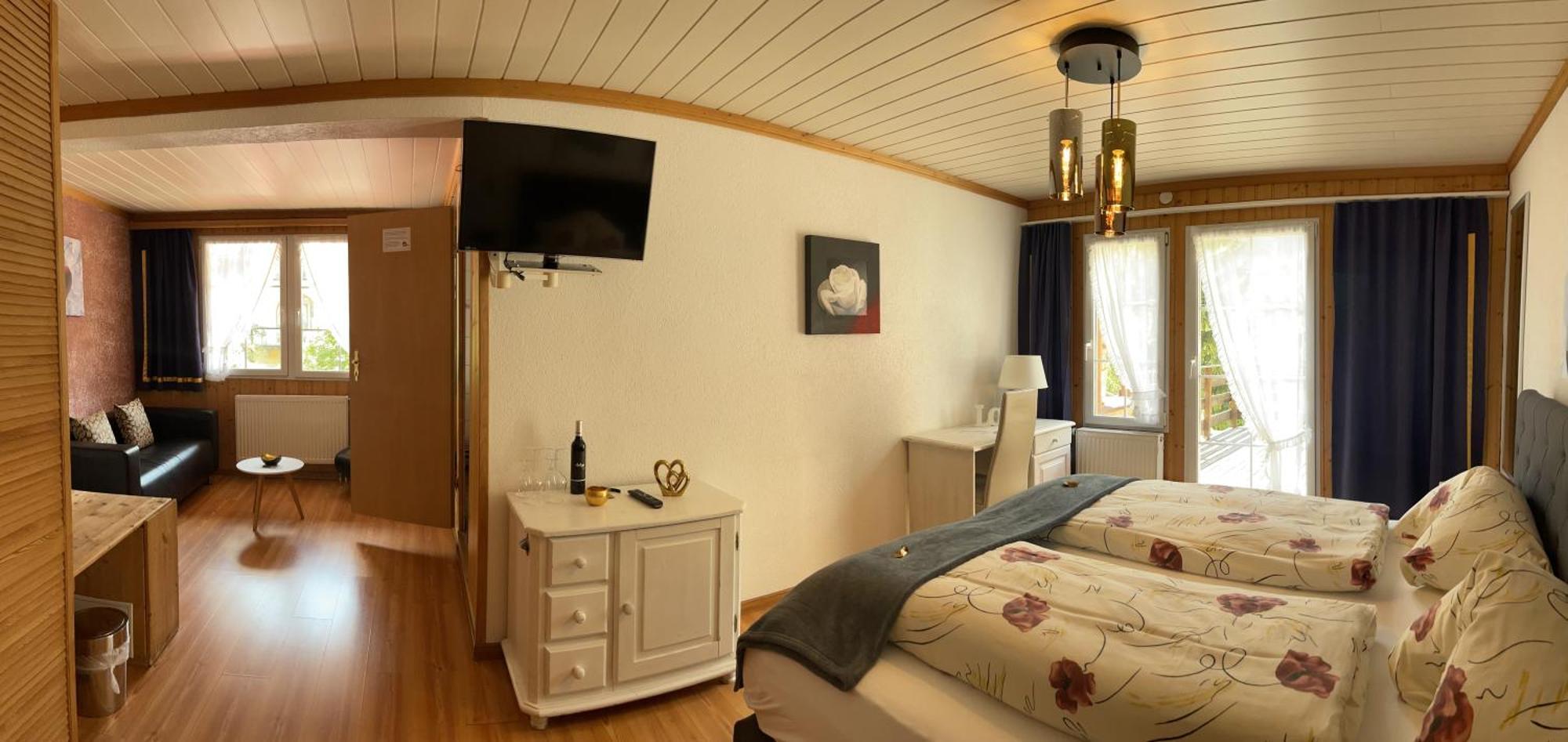 Chalet Hotel Adler Ag Kandersteg Luaran gambar
